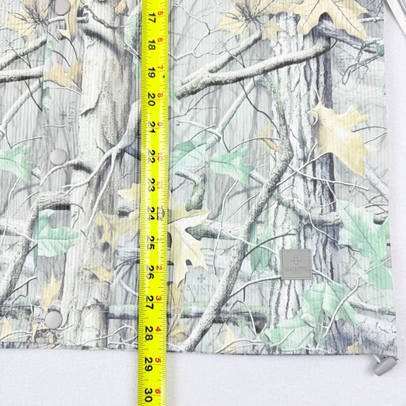 SAINTS STUDIO Men Textured Natural Lightweight Shacket Small Snap Button NWT - Picture 10 of 11